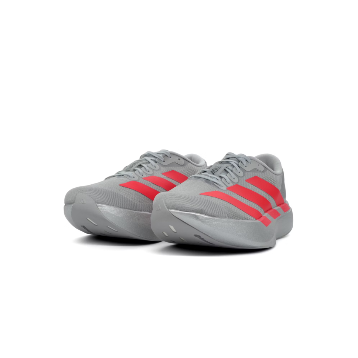 ADIDAS ADIZERO EVO SL SILVER METALLIC LUCID RED