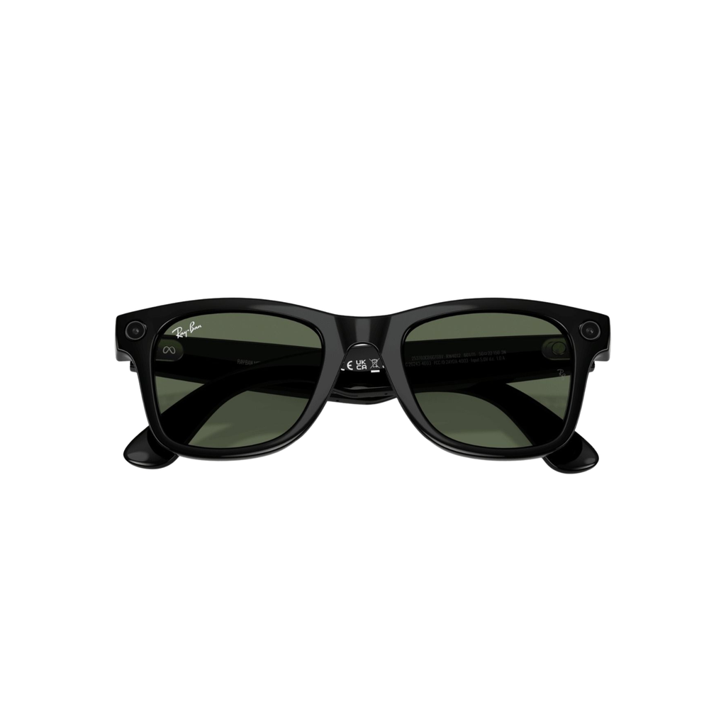RAY-BAN | META WAYFARER SHINY BLACK - GEN 2