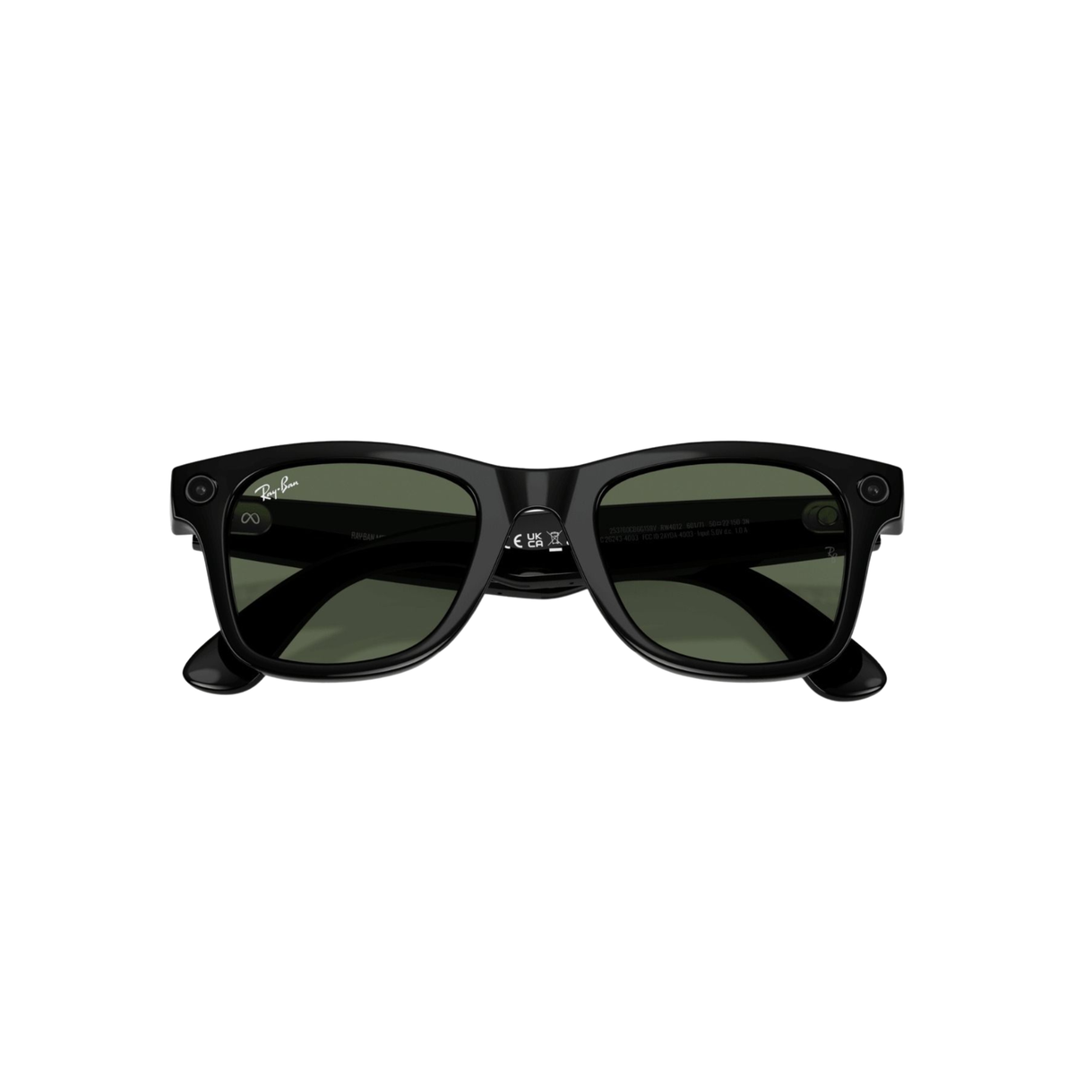 RAY-BAN | META WAYFARER SHINY BLACK - GEN 2