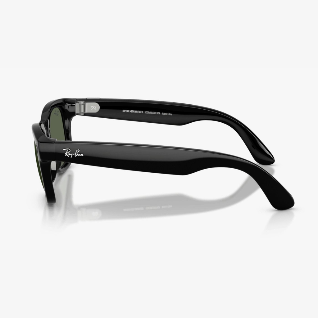 RAY-BAN | META WAYFARER SHINY BLACK - GEN 2